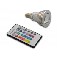 LED žarulja E14 sa daljinskim upravljačem za promjenu boje E14